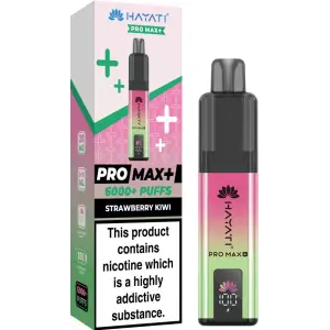 Hayati Pro Max Plus 6000 Prefilled Pod Kit - 20mg | Strawberry Kiwi